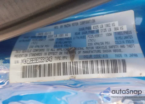 2014 Mazda Cx-5 Sport from USA, damaged, VIN JM3KE2BE6E0331243